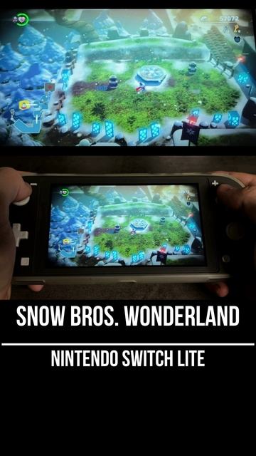 Snow Bros Wonderland Nintendo Switch Lite Gameplay