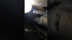 Как открутить гайку на карданном валу Mercedes124