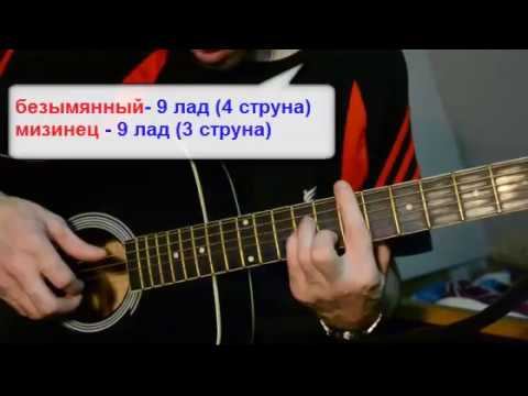 Разбор вступления песни Лирика (Сектор Газа) в тональности Em, на гитаре смотреть онлайн
