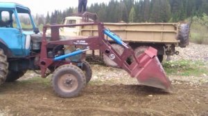 Фронтальный погрузчик ПКУ 08 ООО ТД МАГНУС