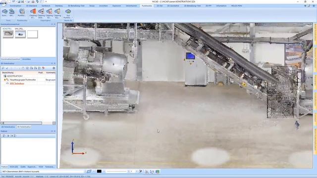 HiCAD 2020 | SP1: Point cloud