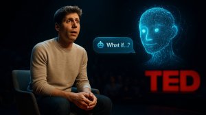 Сэм Альтман на конференции TED