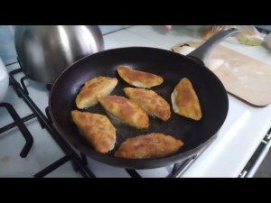 Внуки в гостях,жарим пасикунчики