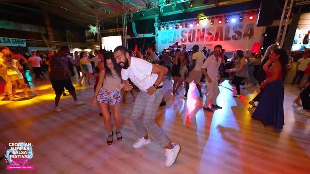 Eddie Henrique  Kellyann Ripnar - social dancing  CSSF 2022 Rovinj