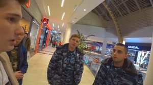 ОХРАНА ТЦ ВЫЗЫВАЕТ ПОЛИЦИЮ / СЪЕМКА ЗАПРЕЩЕНА / ВЛОГ