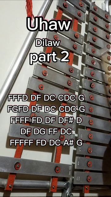 UHAW/DILAW/LYRE XYLOPHONE COVER/PART 2 смотреть онлайн