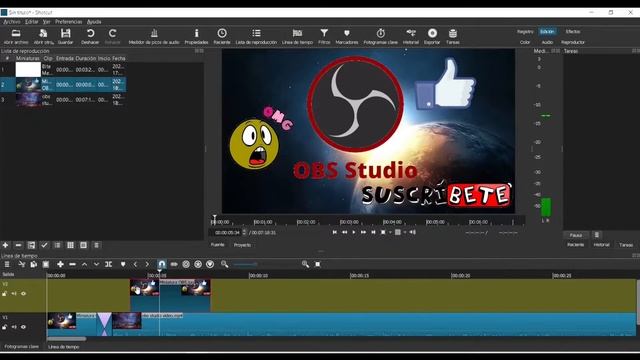 Editor de videos para PC sin MARCA DE AGUA GRATIS | ShotCut tutorial de COMO EDITAR VIDEOS