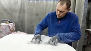 Тест жидких шпаклёвок Sprint vs NOVOL vs Reoflex часть 2 шлифование