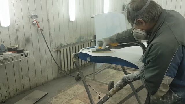 Ремонт ВАЗ2105 подготовка дверей Тестируем NOVOL380 и Slick Sand смотреть онлайн