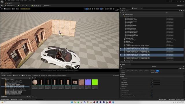 18 - Building the Garage