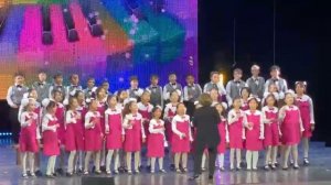 Младший хор "Лира" (рук. Сарангова С.Д., конц.Бембетова Д.Ю.)