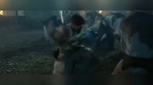 Фильм Бродяга Кэнсин великий киотский пожар(2014 год) бой Кэнсина против толпы