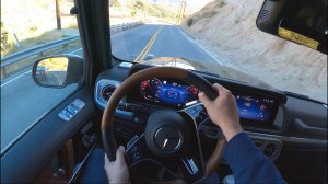 2025 MERCEDES - BENZ  G550 - POV OFF - ROAD TEST DRIVE  Тест драйв от первого лица