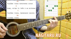 Егор Крид - "Голубые глаза". Аккорды, слова, разбор песни под гитару