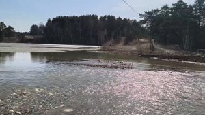 Карпысакский водопад Новосибирская область 🌞 весна апрель 2025