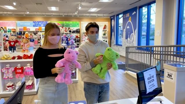 Spring Pink Frog First Stuffing Premiere!