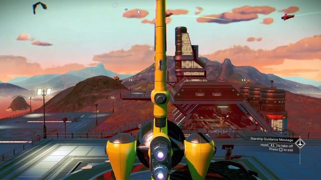 YELLOW EXOTIC SHIP NO MAN'S SKY смотреть онлайн