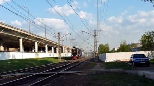 Steam Locomotive Паровоз ЛВ-0283 01.05.14