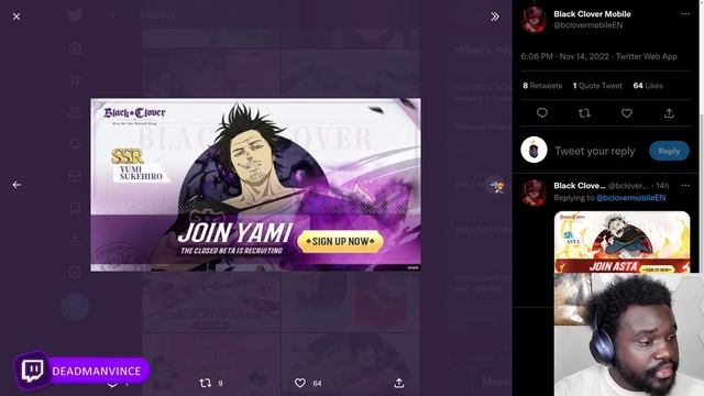 CLOSED BETA TESTING IS FINALLY HERE!!! | Black Clover Mobile смотреть онлайн