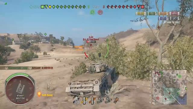 World of Tanks Console Águila HWK 30 3 Kills смотреть онлайн