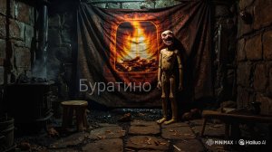 Буратино (Адское полено) AI music (ИИ музыка) #буратино #horror #rap #рэп