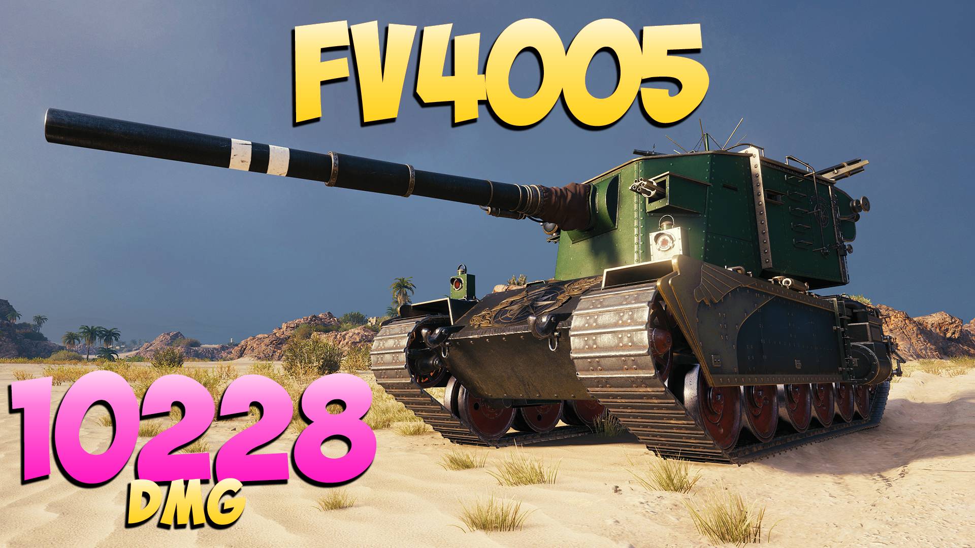 FV4005 - 4 Фрагов 10.2K Урона - Естественный! - Мир Танков