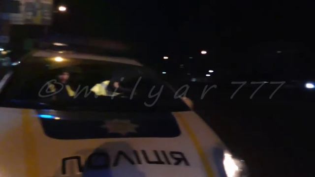 Охреневшие разводилы  Полиция Киев  Окружная дорога  март 2017