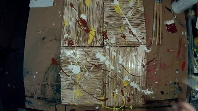 Abstract Painting Art Demo - "Insanis Locis" Embrace The Matrix