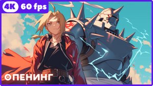 Стальной алхимик: Братство ★ опенинг ★ 4К|60 fps