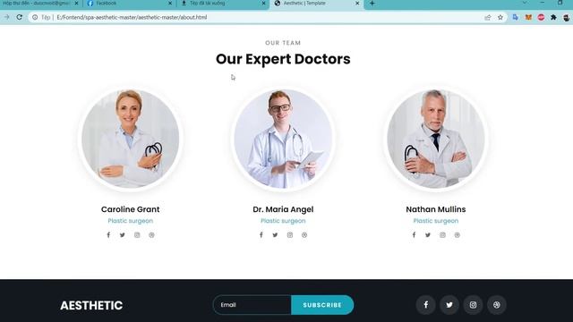 Chia sẻ miễn phí template website spa làm đẹp nổi tiếng chuẩn seo 2022