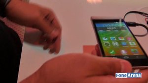 Lenovo Smart Cast Laser Projector Smartphone Concept Hands On