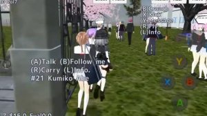 стала сакурой в school girls simulator 💗