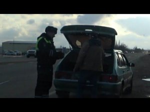 Майор ДПС: мы здесь по нужде.