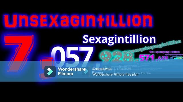 Numbers 1 to 1 Septuagintillion with sound part 2 смотреть онлайн