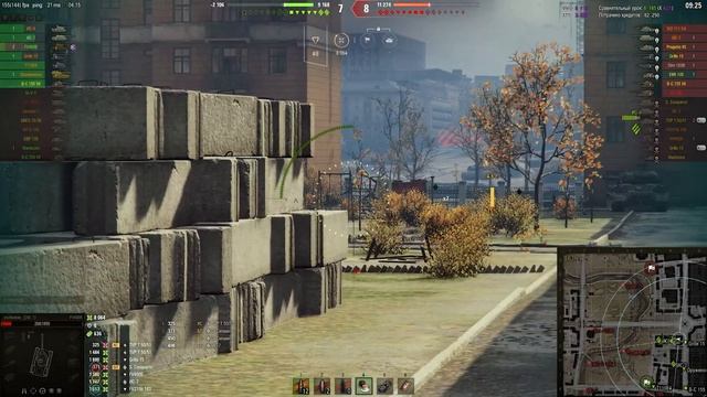 FV4005 - БАБАХА | ВОТ КАК НАГИБАЮТ СТАТИСТЫ WORLD OF TANKS ! | МОЩНЫЙ БОЙ ОТ СТАТИСТА | МИР ТАНКОВ