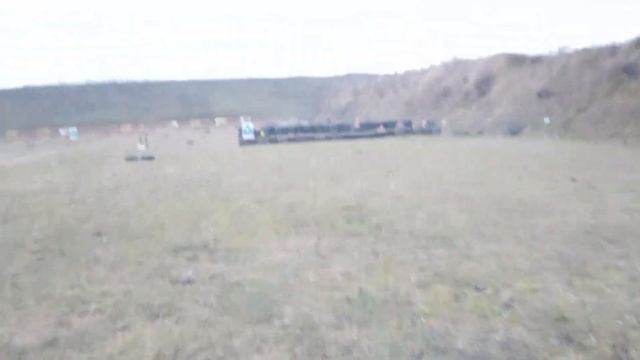 Результат Лашара.  35-ть метров с рук стоя без упора. Пуля 30 грамм.