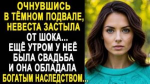 Очнувшись в тёмном подвале, невеста застыла от шока... Ещё утром у неё была свадьба и она обладала..