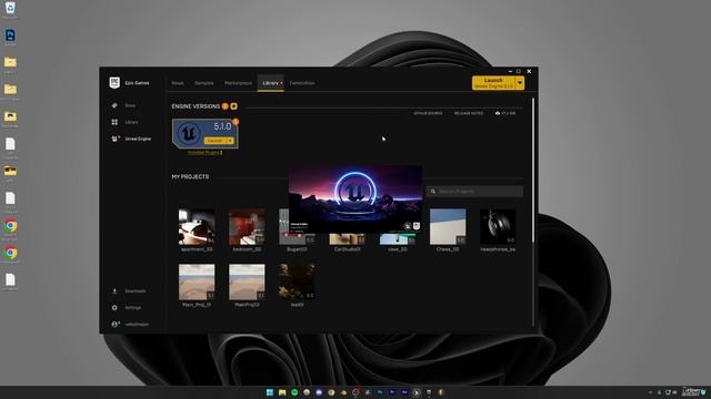 2 - Downloading UE5 and Creating a Project