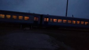 дизель поезд д1 попасная-сватово  на станції рубежное