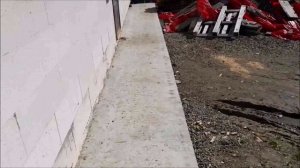 Дом с нуля. День 99. Пилим отмостку.