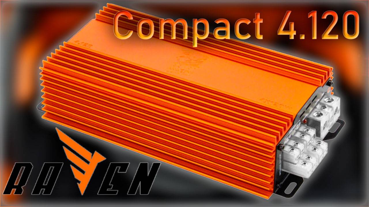 DL Audio Raven Compact 4.120 усилитель с возможностями в компактном корпусе смотреть онлайн