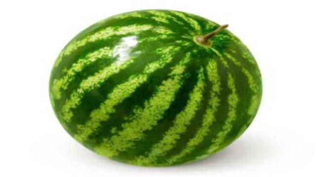 арбуз лежит под крутую музыку