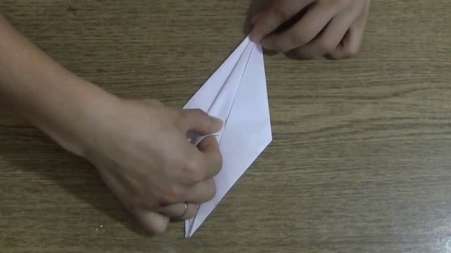 Оригами журавлик - Как сделать журавлика из бумаги