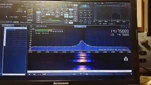 uSDX спектр SSB сигнала