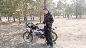 Обзор на японский эндурик Yamaha serow 225