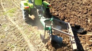 Мототрактор AGROTECH (ZUBR-12l)+ двухкорпусний плуг