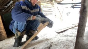 СНЕГОСТУПЫ СВОИМИ РУКАМИ ( БЫСТРЫЙ СПОСОБ )