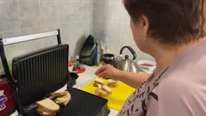 Приготовили очень вкусные сэндвичи! Обзор Электрогрили Kitfort КТ-1627 #kitfort #китфорт