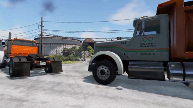 Cars vs Fuel tank - BeamNG.Drive - (Mr Mg) смотреть онлайн