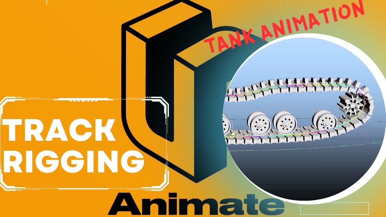 Анимация танка / Tank track animation